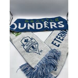 Adidas Seattle Sounders 2016 Blue & Green Scarf - NEW!!!